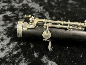 Photo Overhauled Grenadilla Wood Buffet E11 'Made in Germany' Clarinet - Serial # 256225